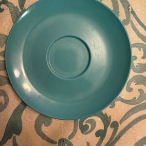 Ocean Blue Ceramic Plate